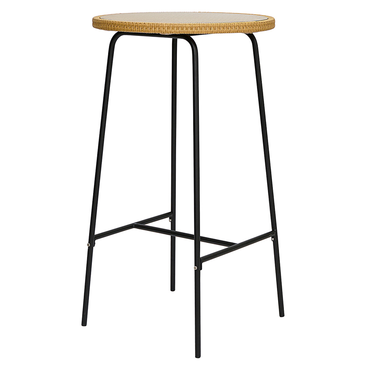 Столик барный Vetle 60 см 4 персоны бежевый столик барный vetle 600×600×1100 мм цвет бежевый чёрный