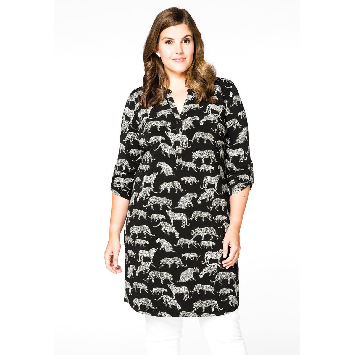 Chemise imprimée animal
