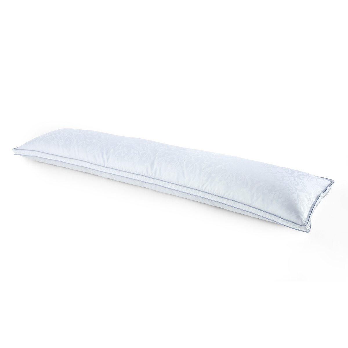 Натуральная La Redoute Плоская подушка-валик  белого утиного пуха длина: 140 см белый, размер длина: 140 см - фото 1