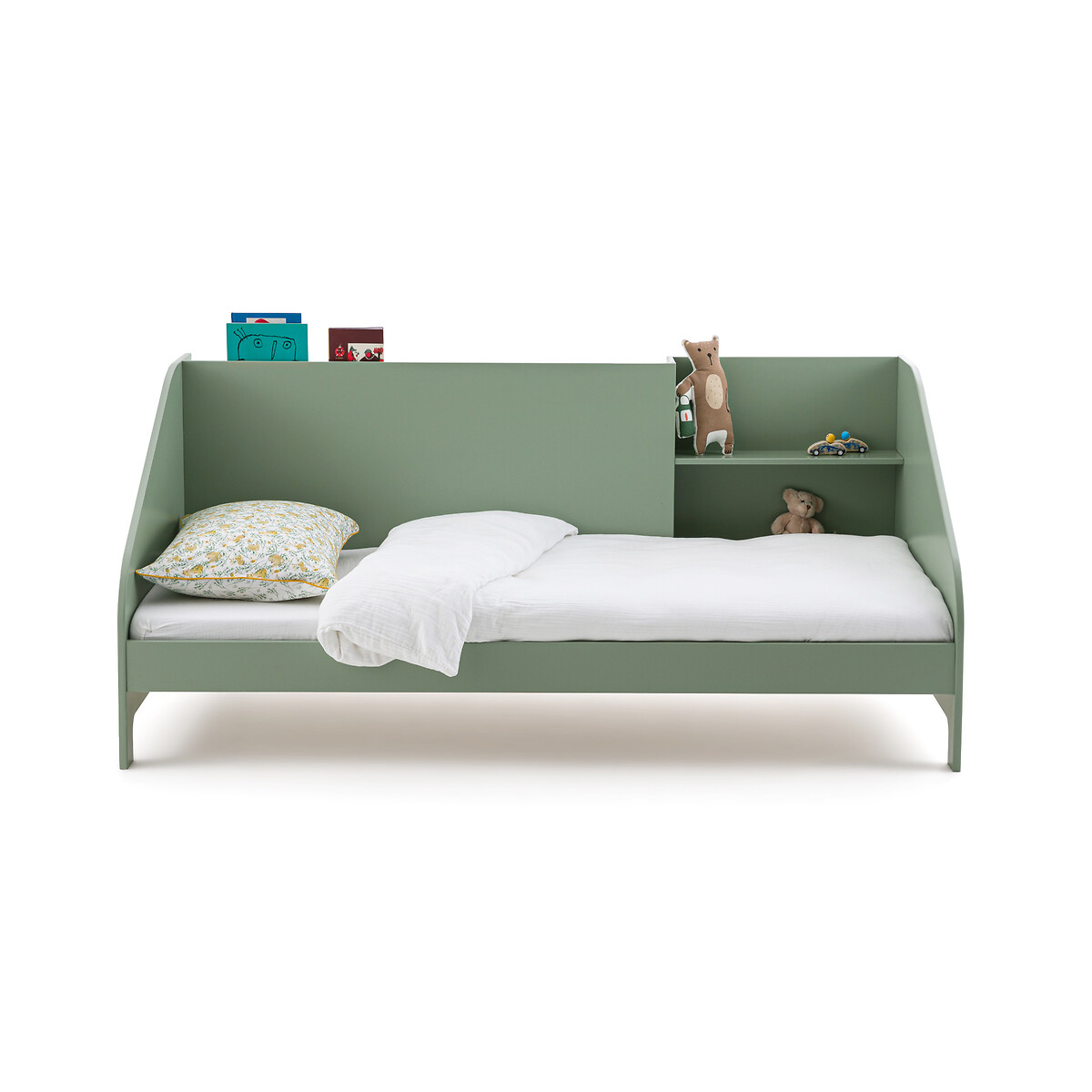 Кровать С полками и кроватным основанием Tagahe 90 x 190 см зеленый