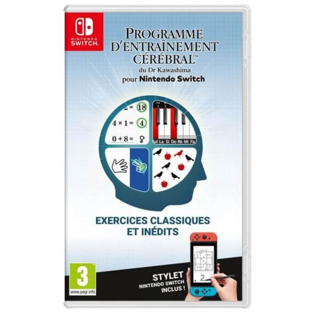 Programme D Entraînement Cérébral Du Dr Kawashima Programme d’entraînement cérébral du Dr Kawashima pour Nintendo Switch