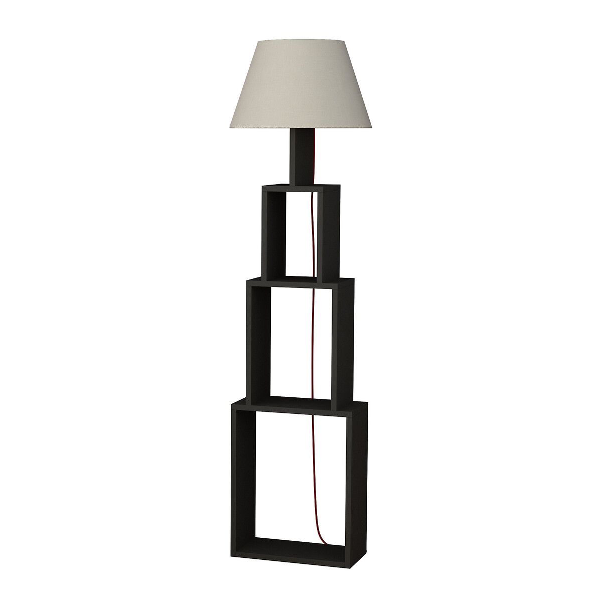 Торшер LaRedoute Торшер TOWER FLOOR LAMP  единый размер серый, фото 1