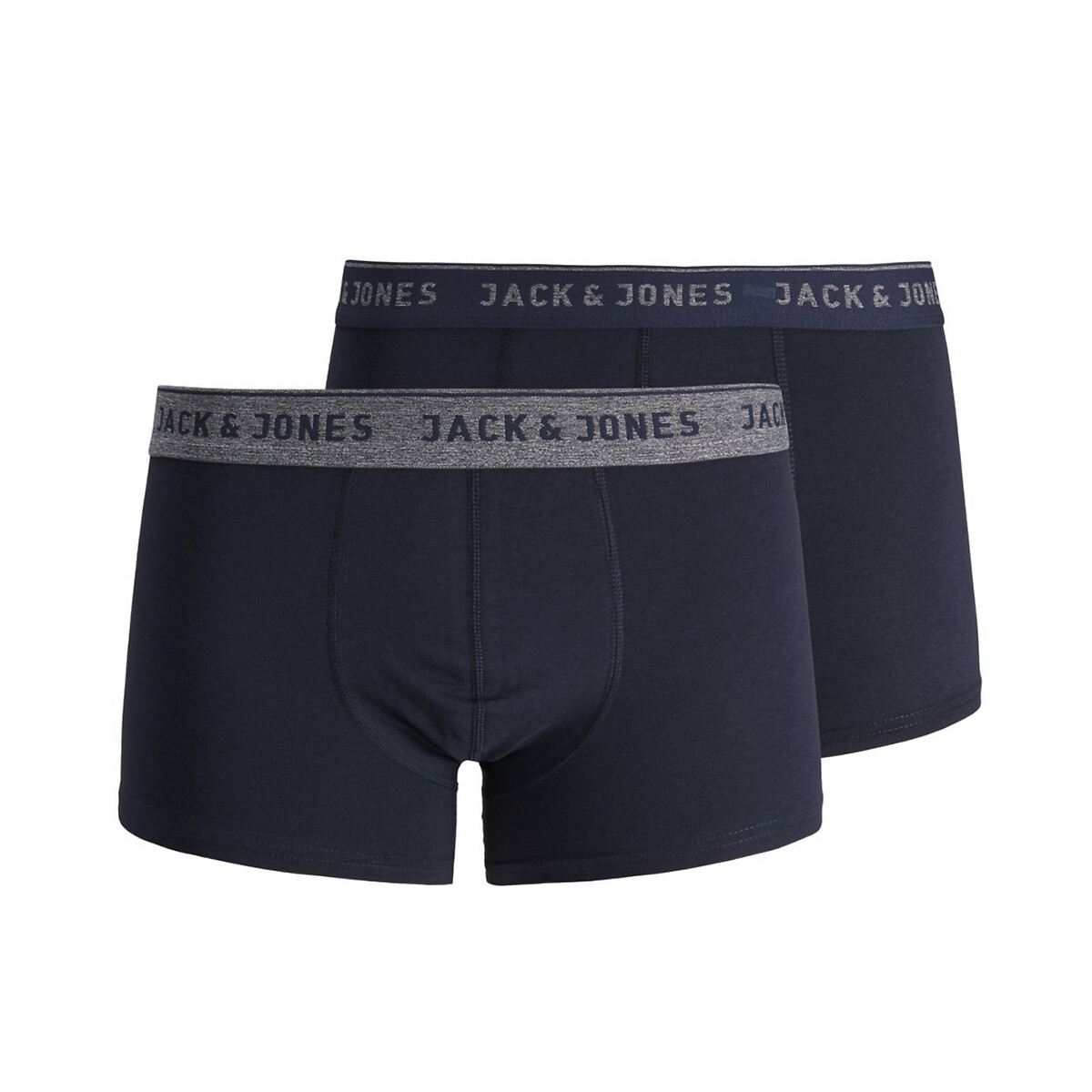 

В JACK & JONES, Черный, Комплекте 2 трусов-боксеров L черный