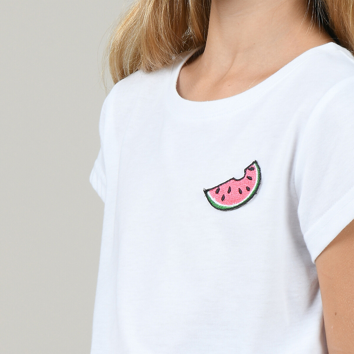 

Футболка LaRedoute, Белый, С короткими рукавами 4-14 лет 10/12 белый