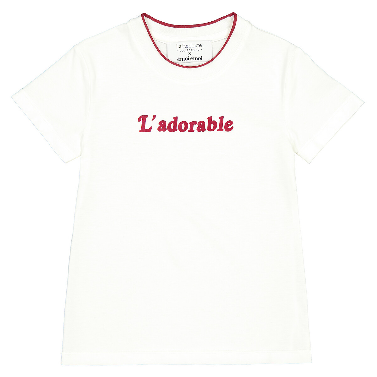 

Футболка LaRedoute, Белый, 3-12 лет 10 белый