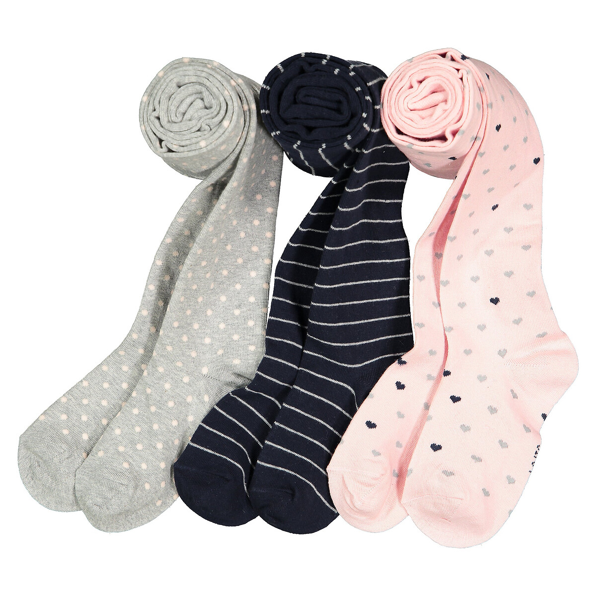 

Комплект из 3 колготок размеры LaRedoute, Розовый, Комплект из 3 колготок размеры 2326-3538 23/26 розовый