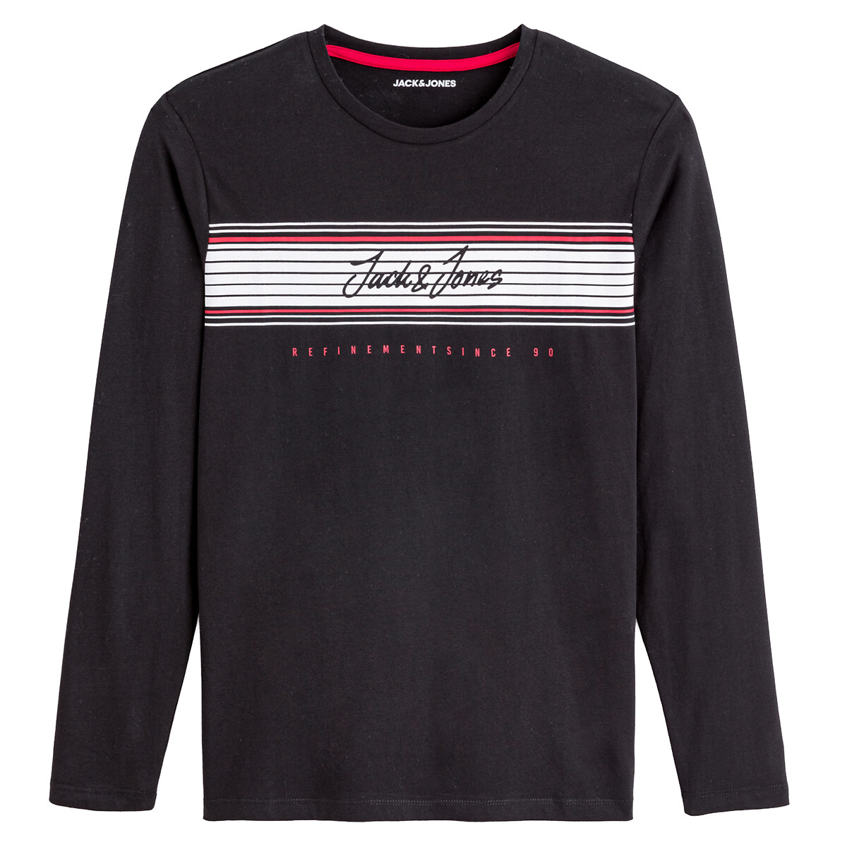 

Футболка JACK & JONES, Черный, Футболка С длинными рукавами Leo L черный