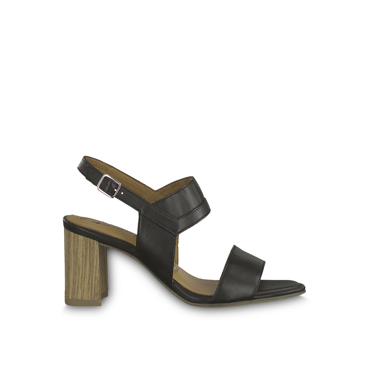 

Босоножки La Redoute, Черный, Кожаные Dalina 40 черный