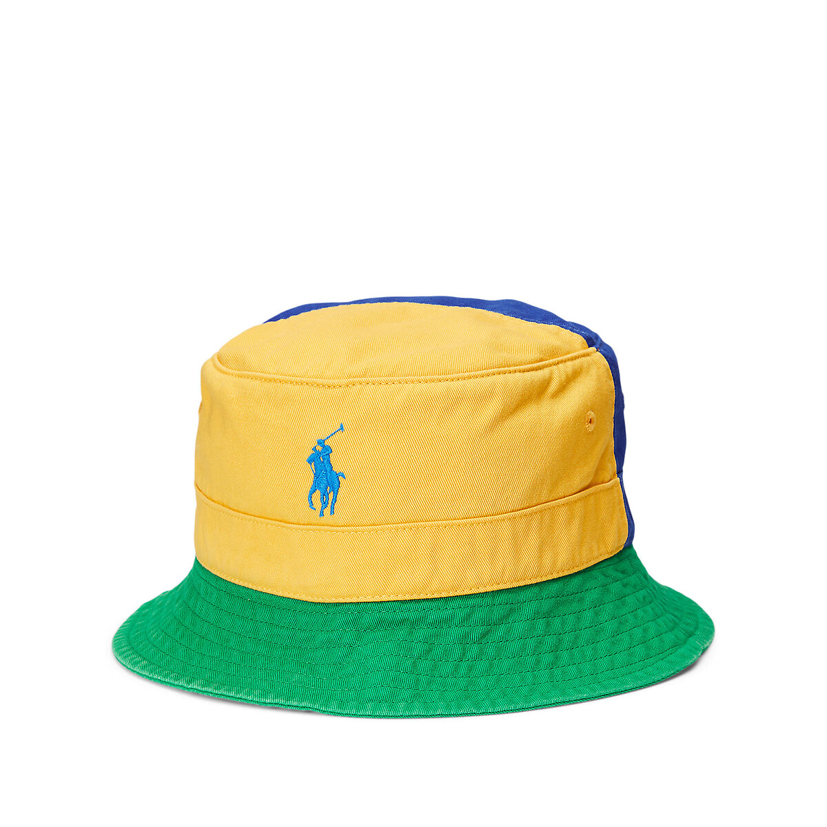 Шляпа-боб POLO RALPH LAUREN Polo Player с принтом colorblock S/M разноцветный, размер S/M Polo Player с принтом colorblock S/M разноцветный - фото 2
