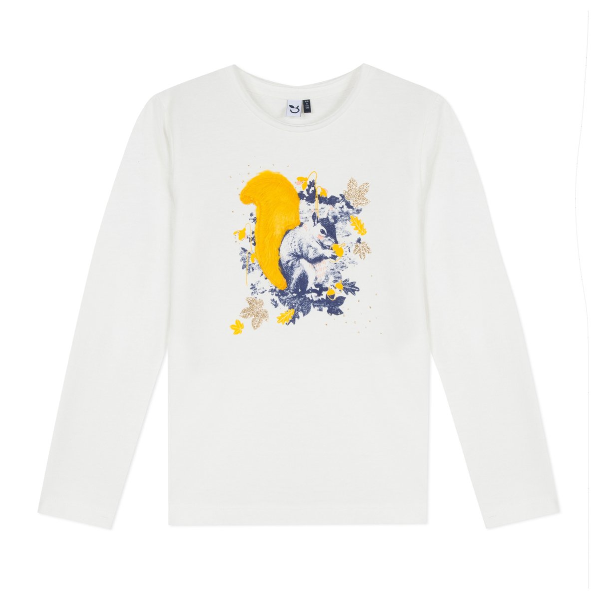 

Футболка La Redoute, Белый, С длинными рукавами 3/4 белый