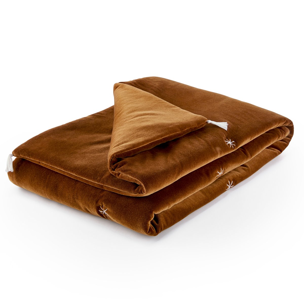Перина Для дивана из велюра Raipur 85 x 185 см каштановый