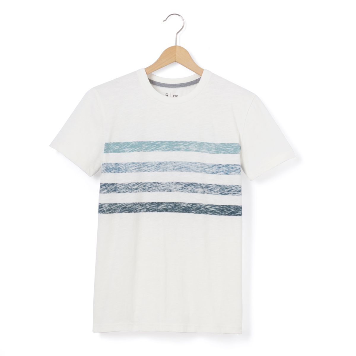 T-shirt rayures placées 10-16 ans