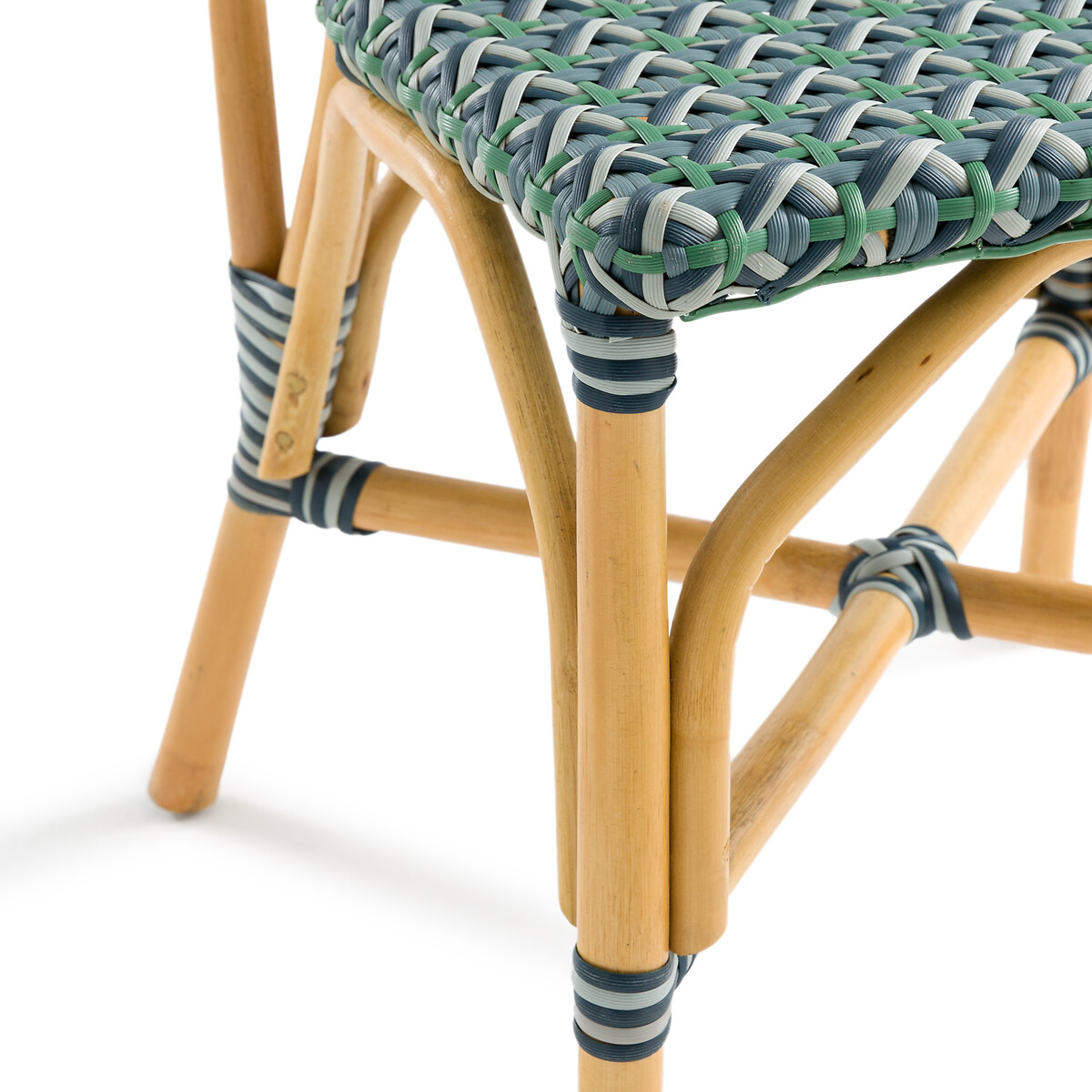 Комплект из 2 плетеных стульев Из ротанга Musette единый размер синий LaRedoute - фото 4