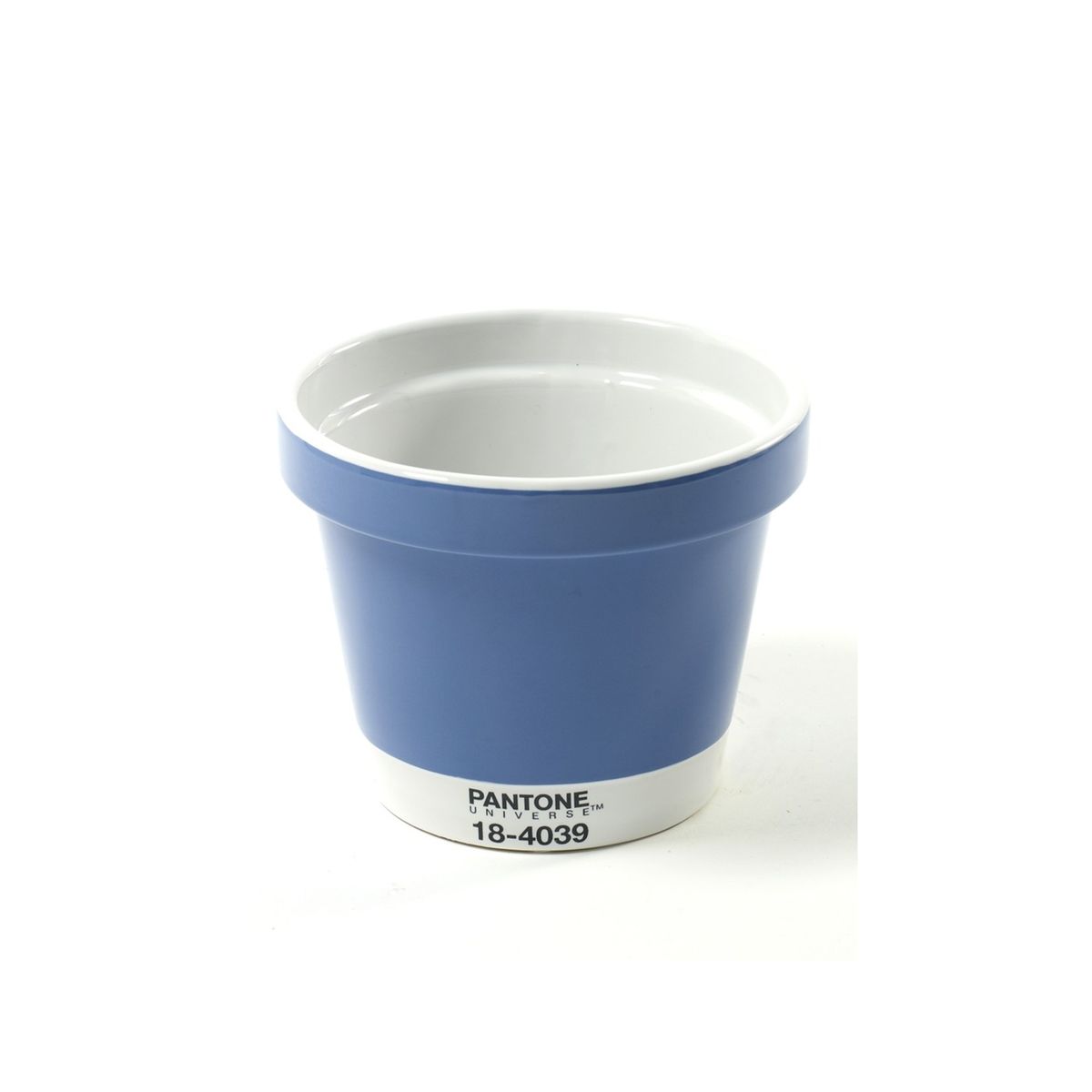 Petit Pot de fleurs Pantone Bleu