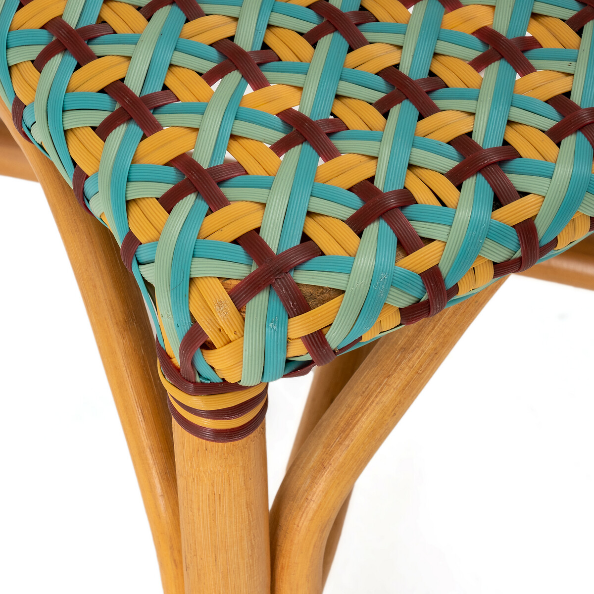 Комплект из 2 плетеных стульев LA REDOUTE INTERIEURS Musette единый размер желтый - фото 4