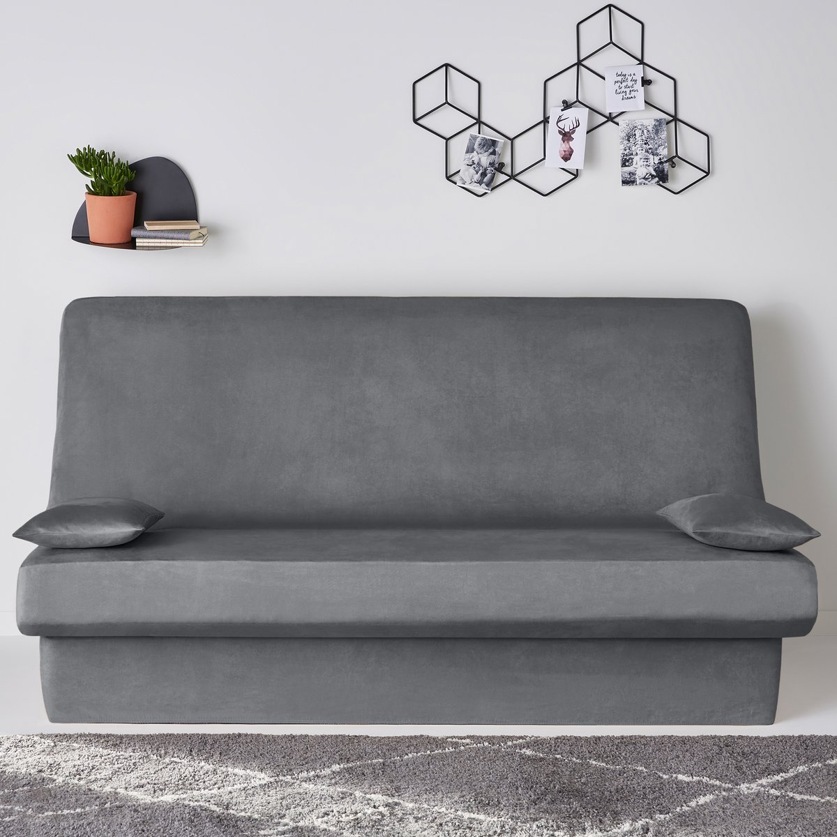 Чехол La Redoute Из искусственной замши для основания KALA единый размер серый kala zeera