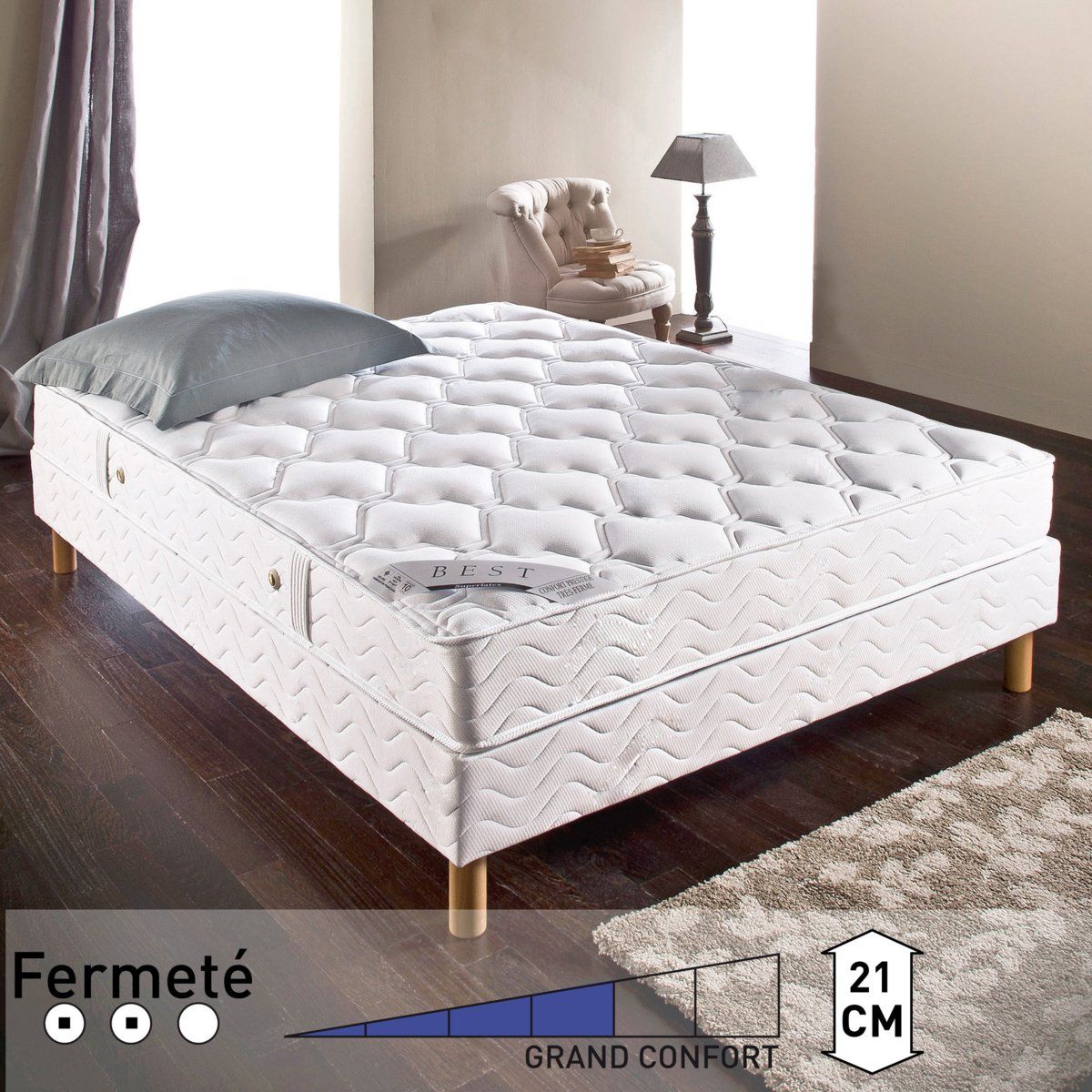 Matelas BEST latex grand confort ferme