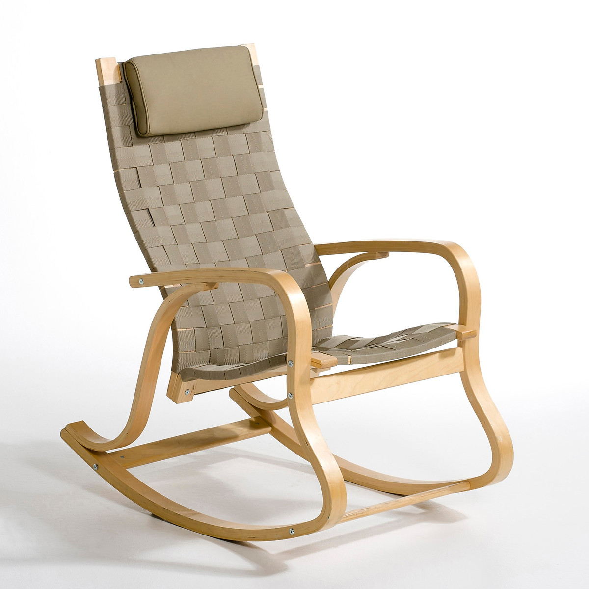 Кресло-качалка Дизайнерское Jimi единый размер бежевый