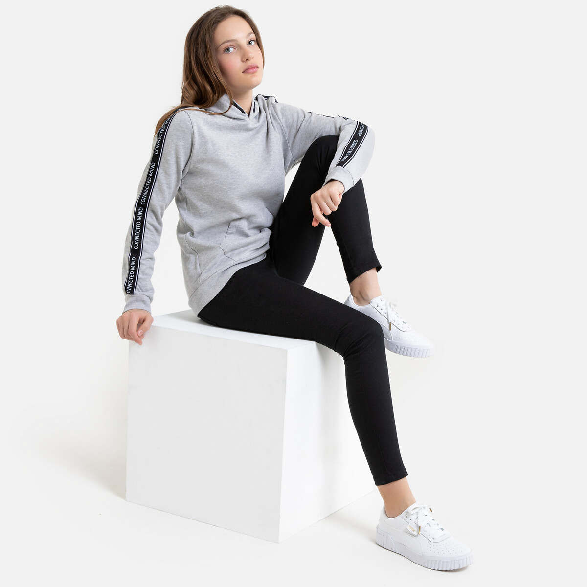 

Брюки-джеггинсы La Redoute, Черный, 12 черный