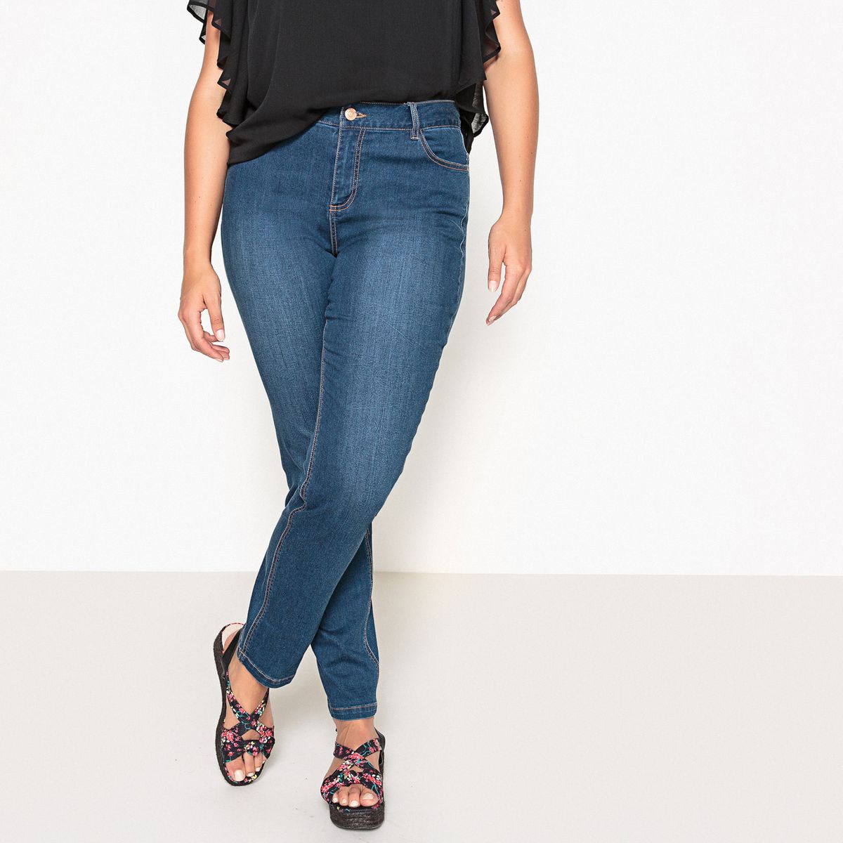 Jean regular, droit