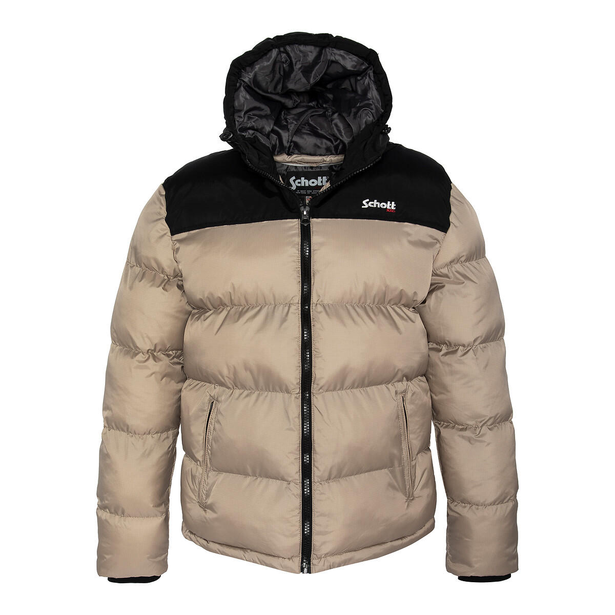 цена Куртка стеганая двухцветная с капюшоном Utah 2 XXL бежевый