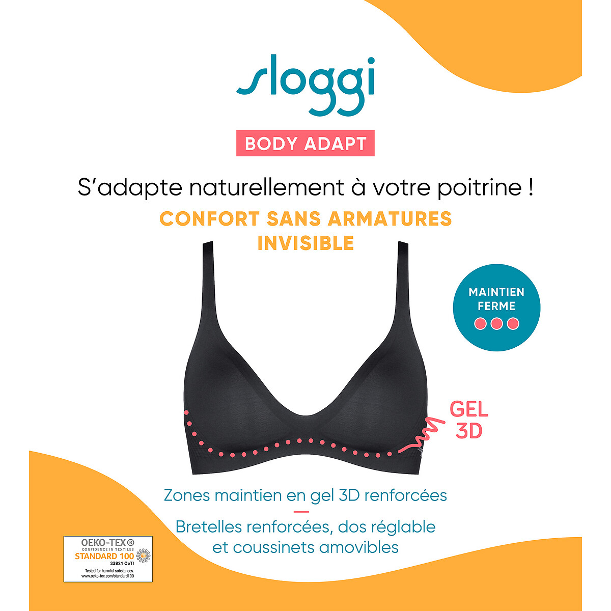 Soutien com um ótimo suporte, Body Adapt