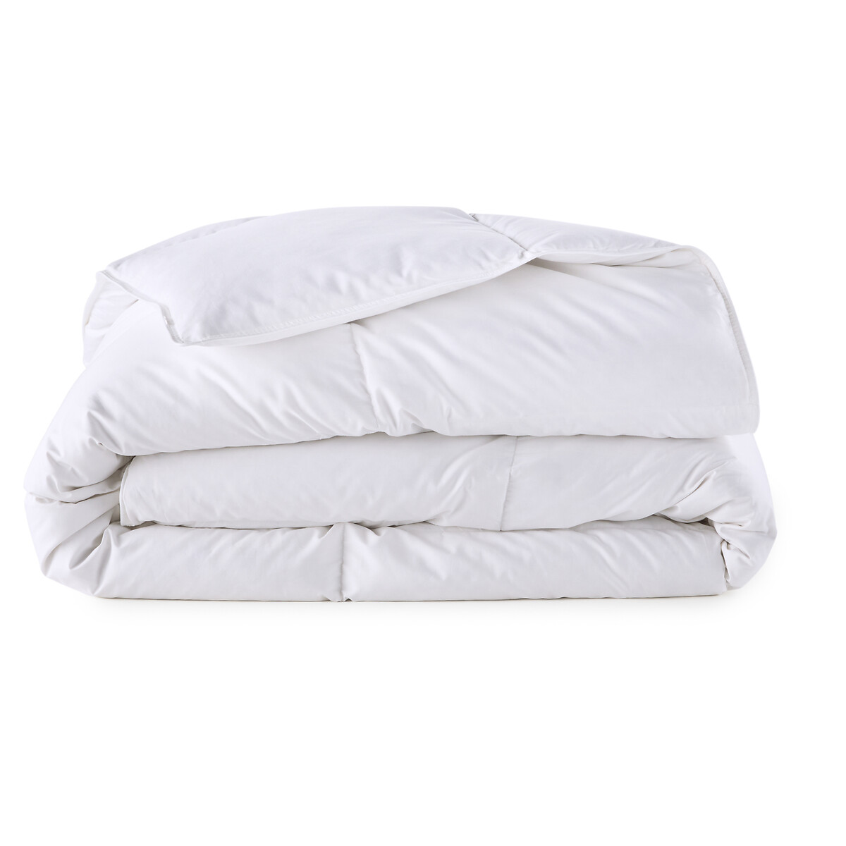 Одеяло LaRedoute TEMPEREE 370 гм2 - 50 гусиного пуха 240 x 220 см белый, размер 240 x 220 см - фото 2