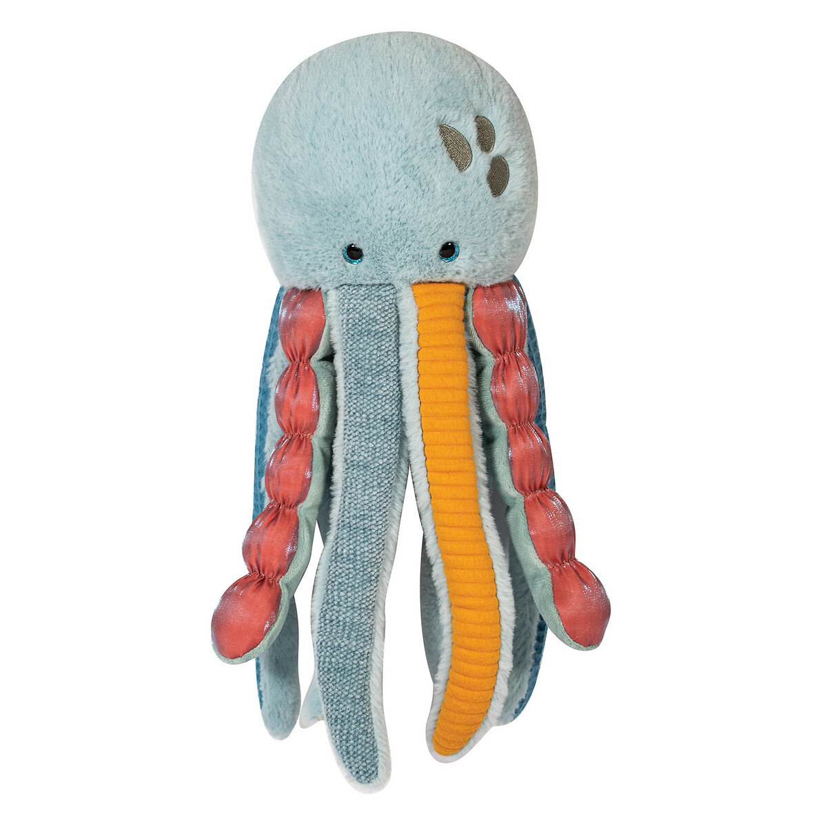 Histoire Dours Peluche medusa, trésors marins, 35 cm