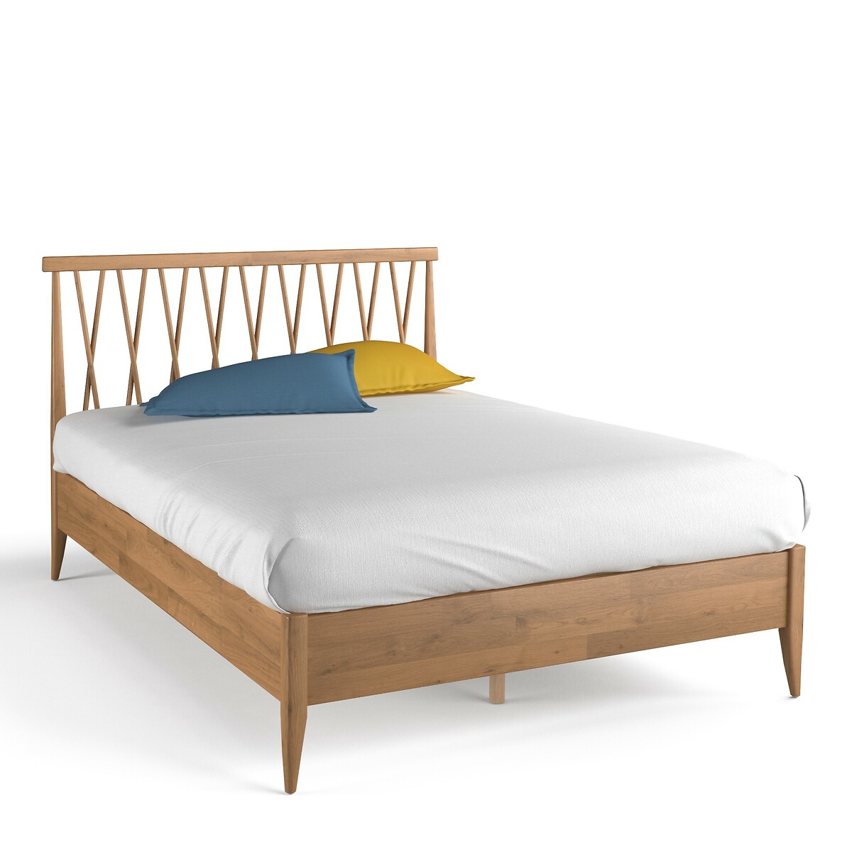 Кровать La Redoute сетка Quilda 140 x 190 см каштановый, размер 140 x 190 см - фото 2