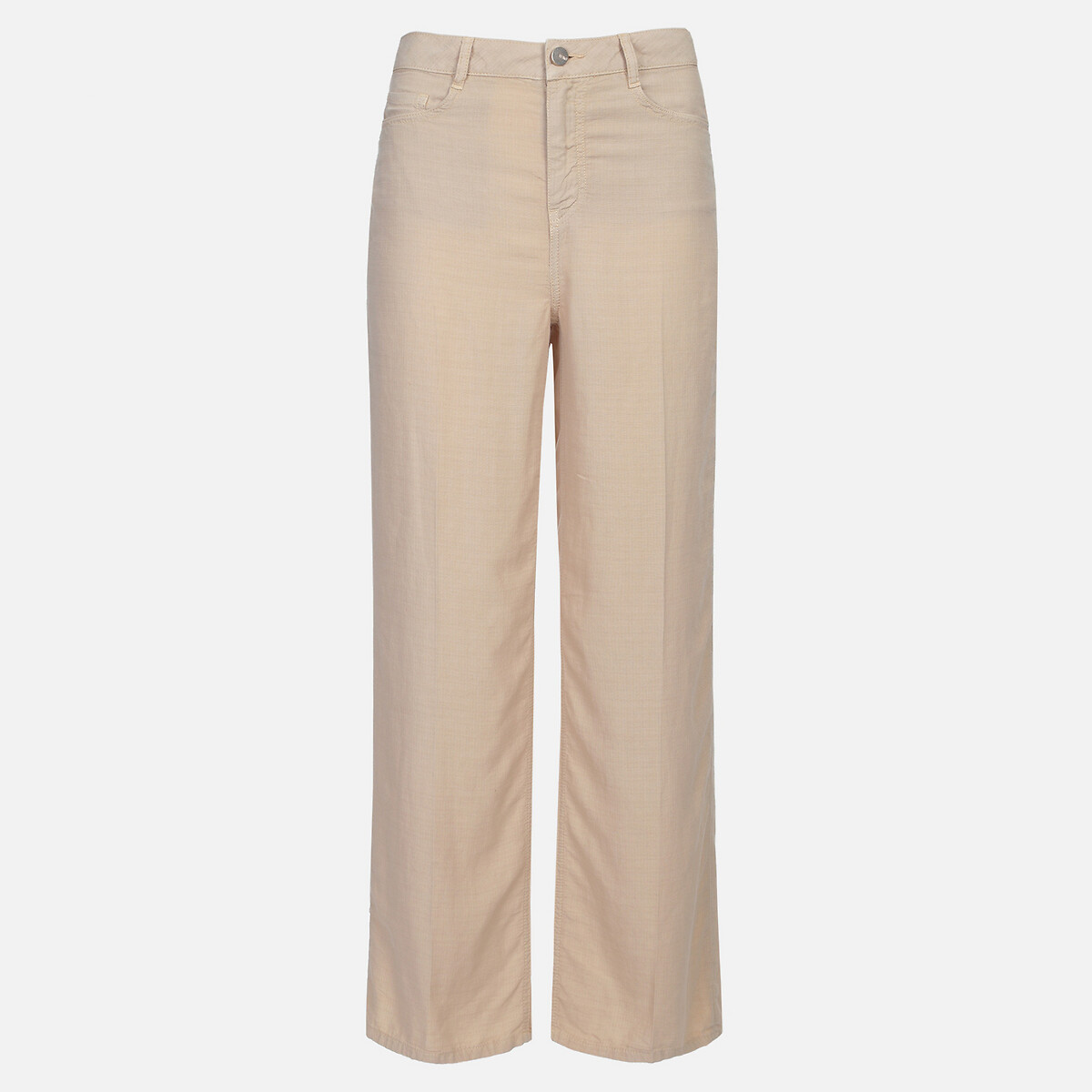 

Брюки LaRedoute, Бежевый, Широкие с завышенной талией ELLIE LINEN 29 (US) - 44/46 (RUS) бежевый