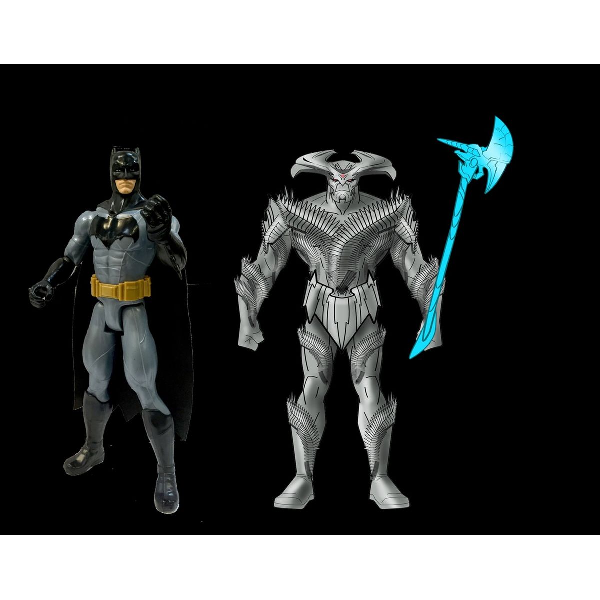 Coffret Figurine Batman 10 cm Avec 3 Accessoires - DC - Personnage Super  Heros - Nouveaute Jouet garcon