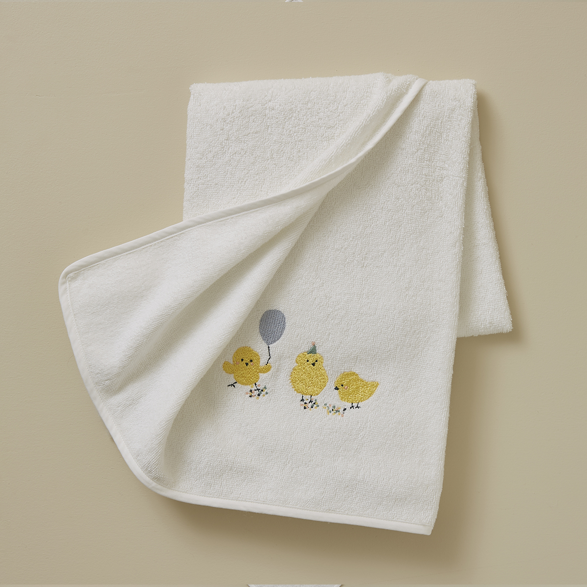 Drap de bain enfant PIOU PIOU, SYLVIE THIRIEZ