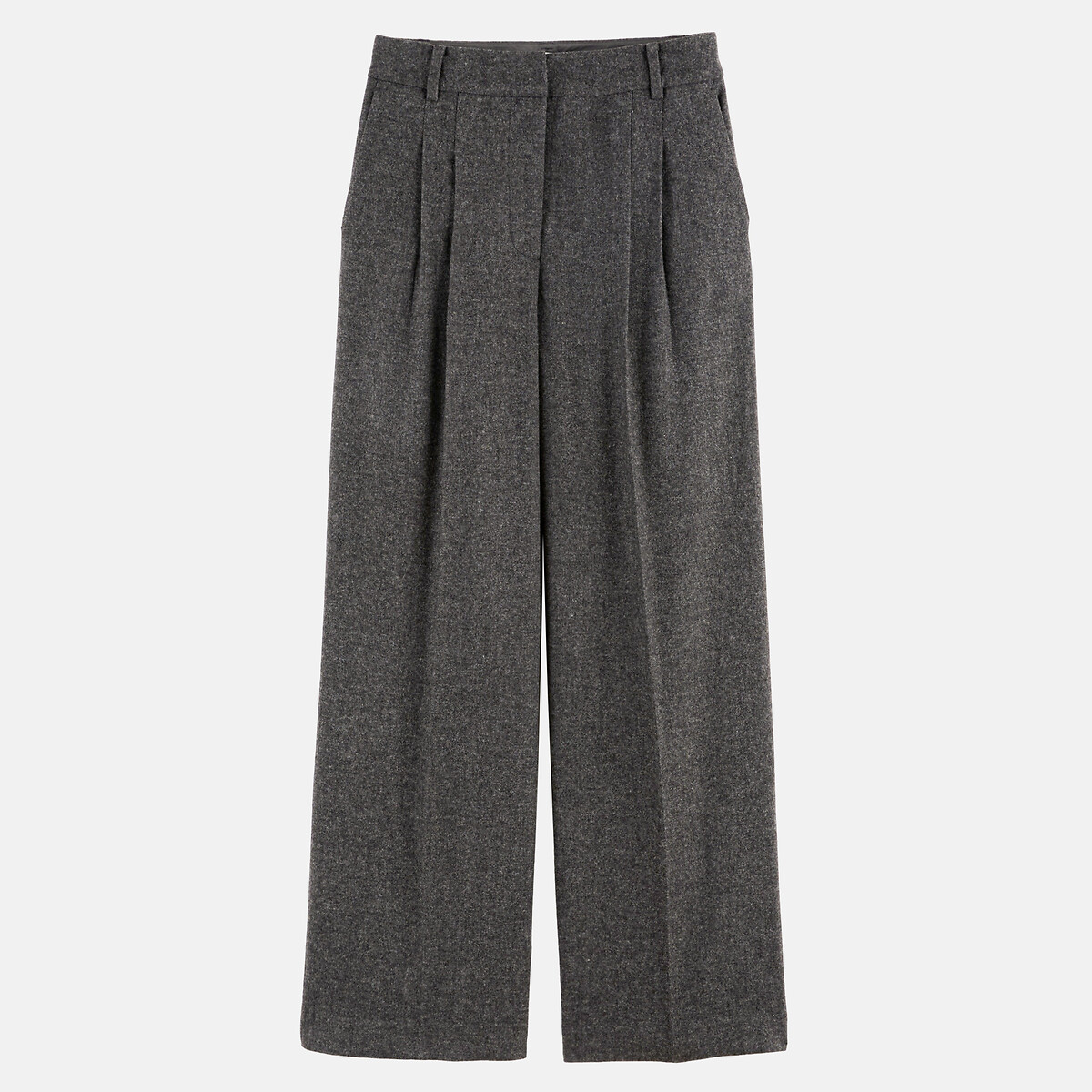 Pantalon large, à pinces et à plis, LA REDOUTE COLLECTIONS