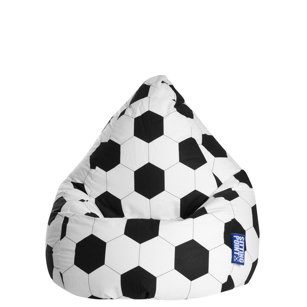 Pouf poire enfant FOOTBALL L, SITTING POINT