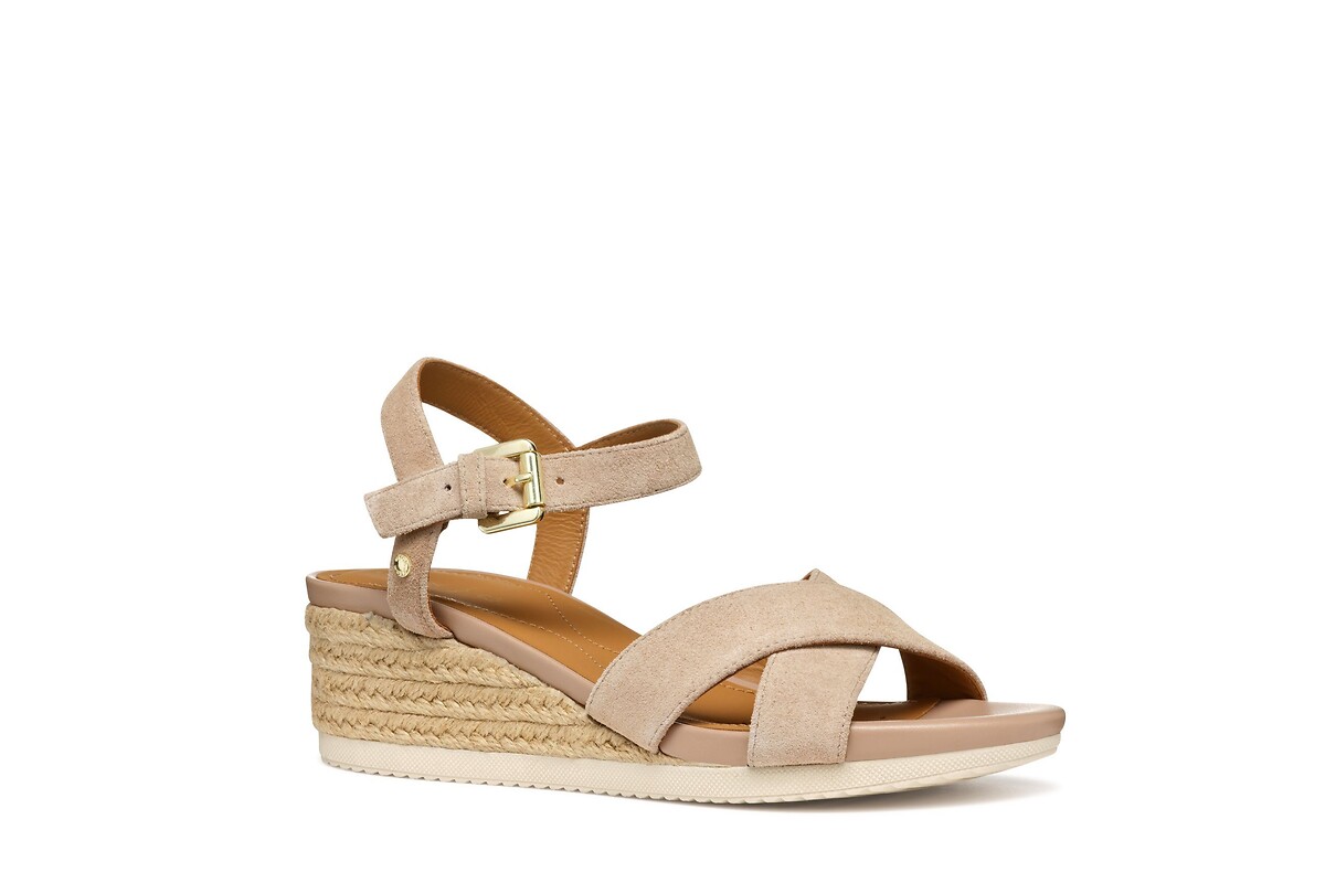 GEOX Sandalias de cuña Ischia Corda, piel — photo 3