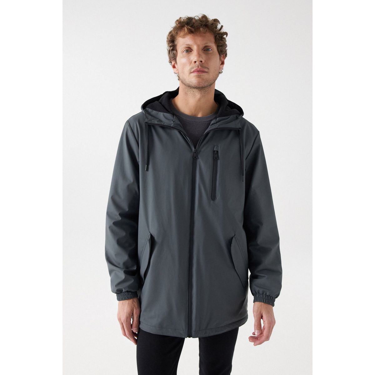 Manteau clearance salsa gris
