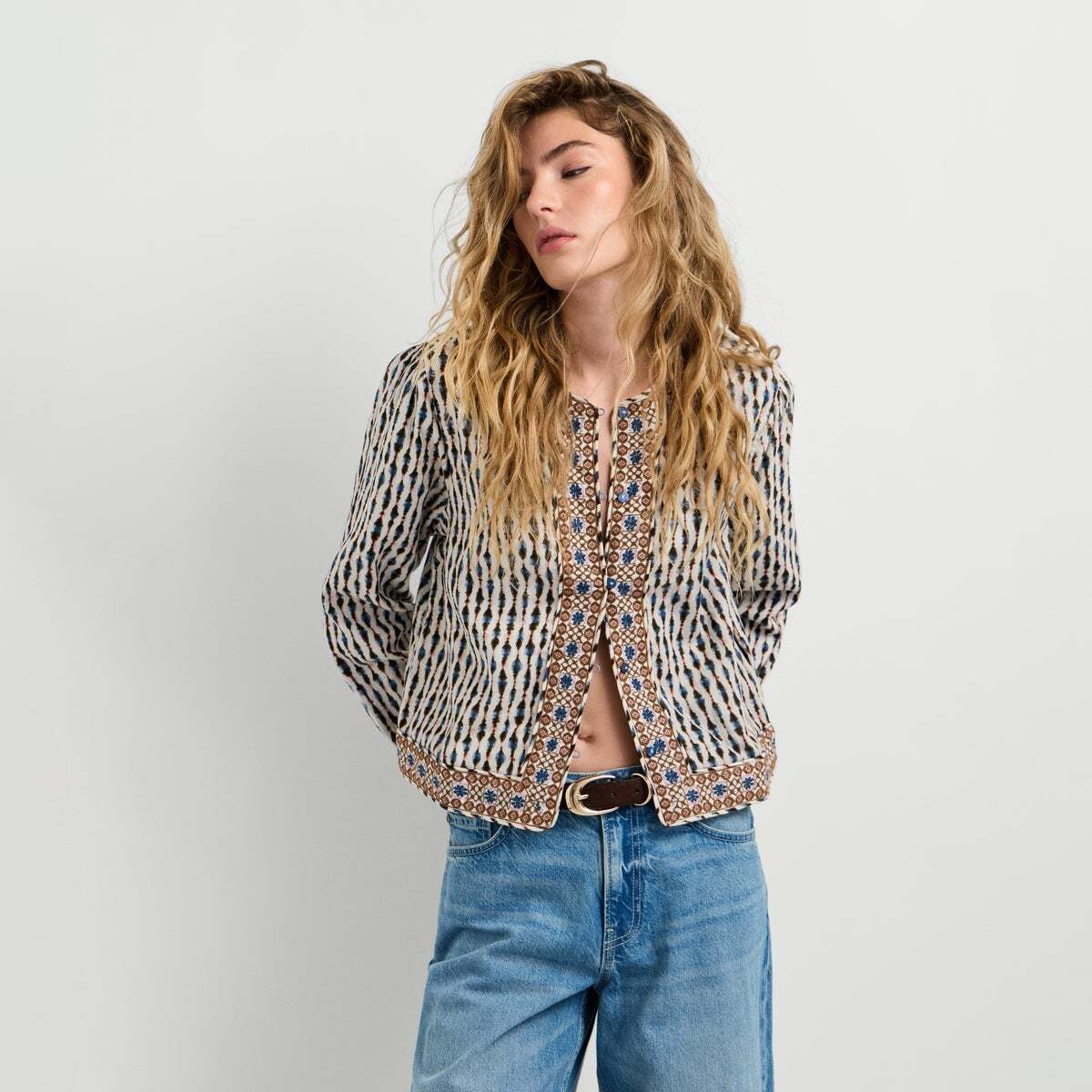 Veste À Imprimé Ikat, PEPE JEANS