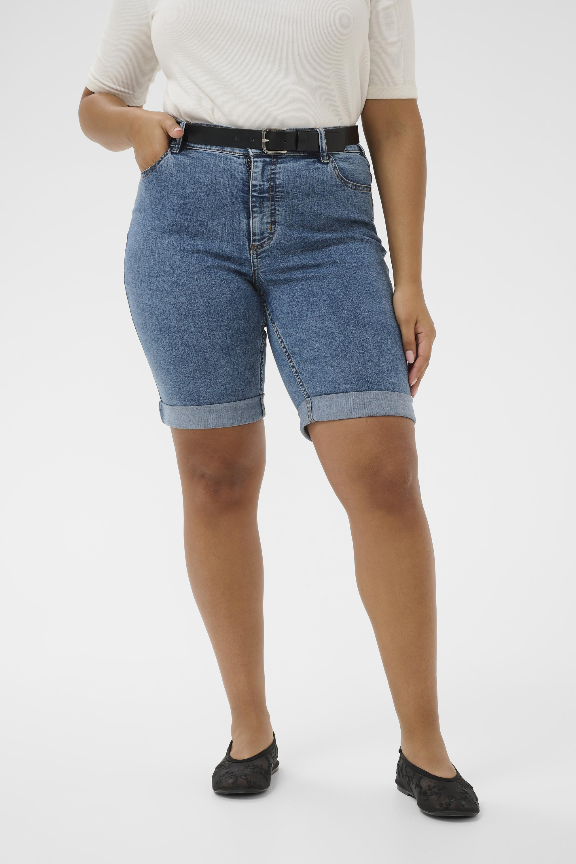 Shorts en jean, KAFFE CURVE