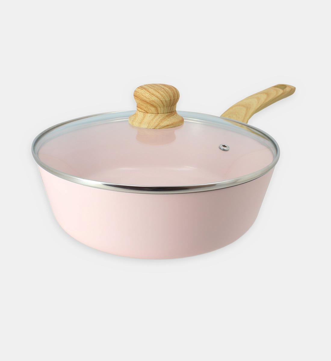 Sauteuse 24 cm en aluminium, COLORAMA, MENASTYL