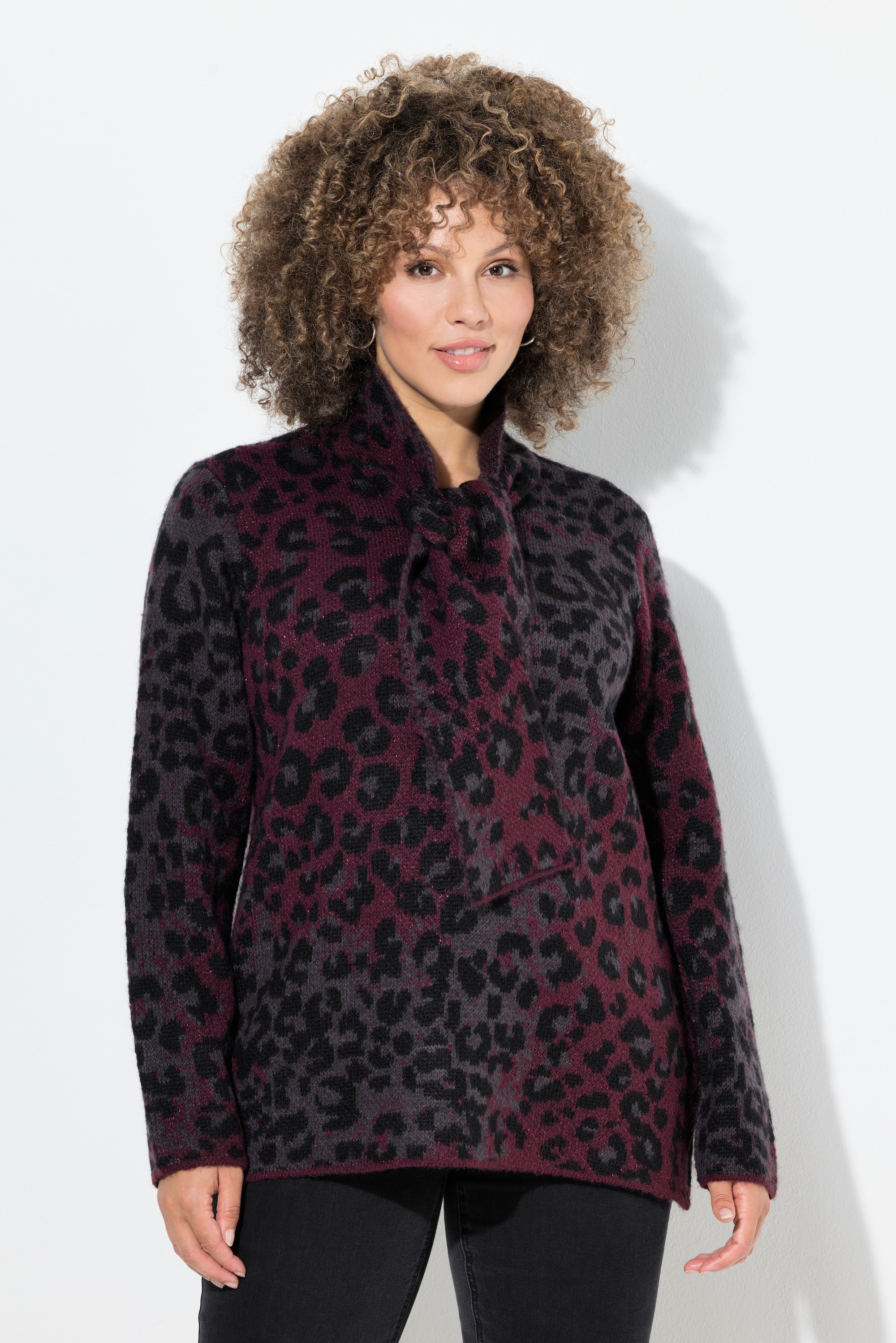Pull à col châle et manches longues, ULLA POPKEN