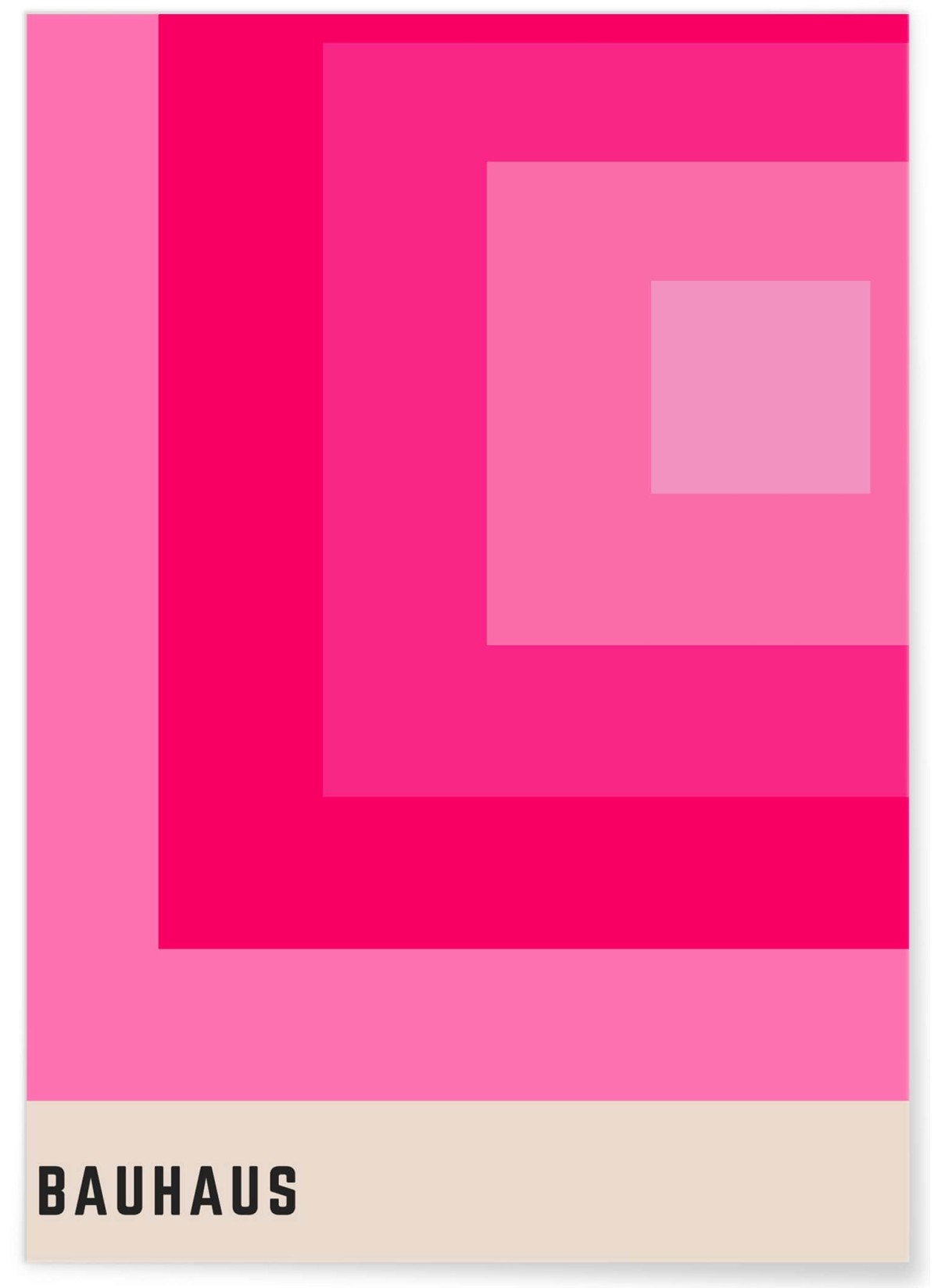 Affiche Bauhaus 16, L'AFFICHERIE