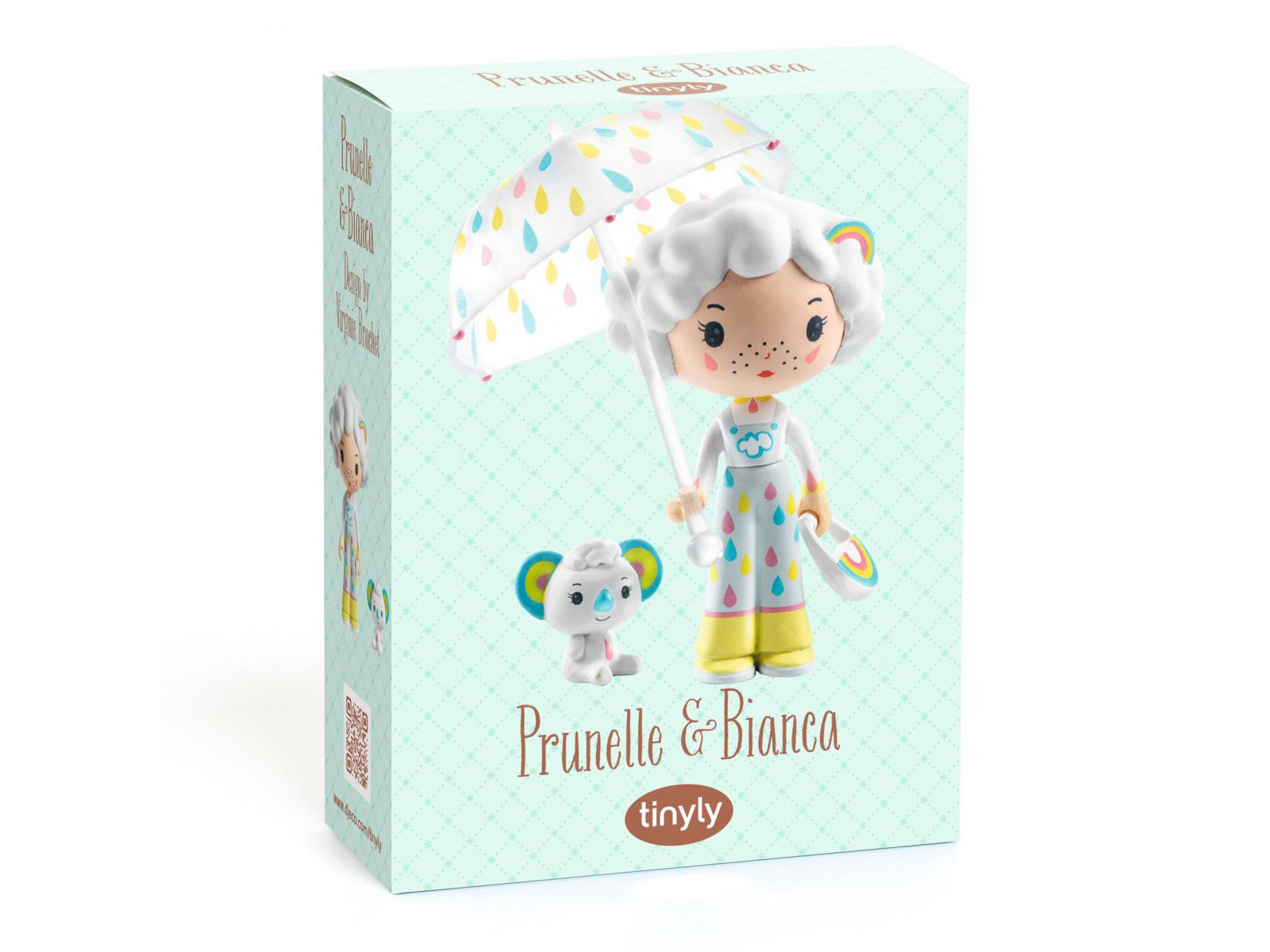 Tinyly - Figurine - Prunelle & Bianca, DJECO