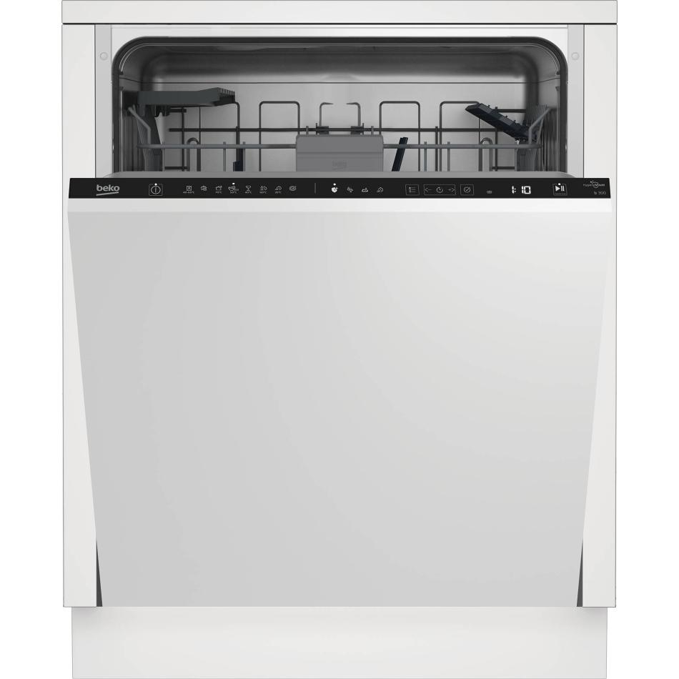 Lave vaisselle tout integrable 60 cm BDIN38440 sans facade, BEKO