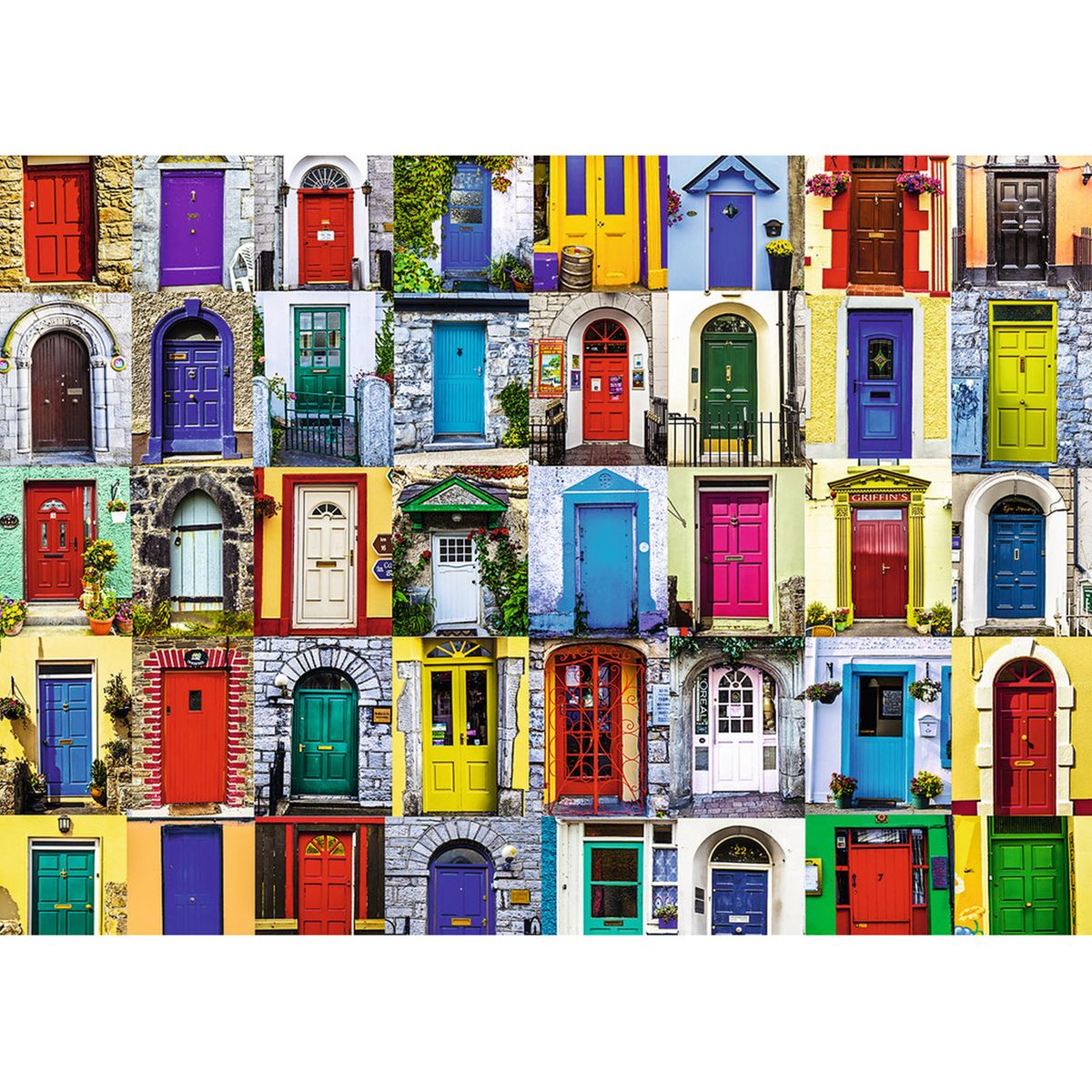 Puzzle Non renseigné Puzzle 1000 pièces pour enfants et adultes A10 –  paysage - Multicolore
