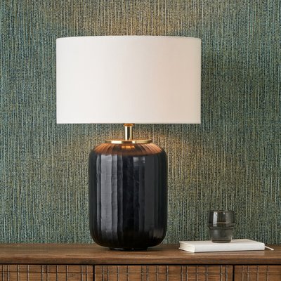 Cold Cut Stripe Glass Table Lamp Base SO'HOME