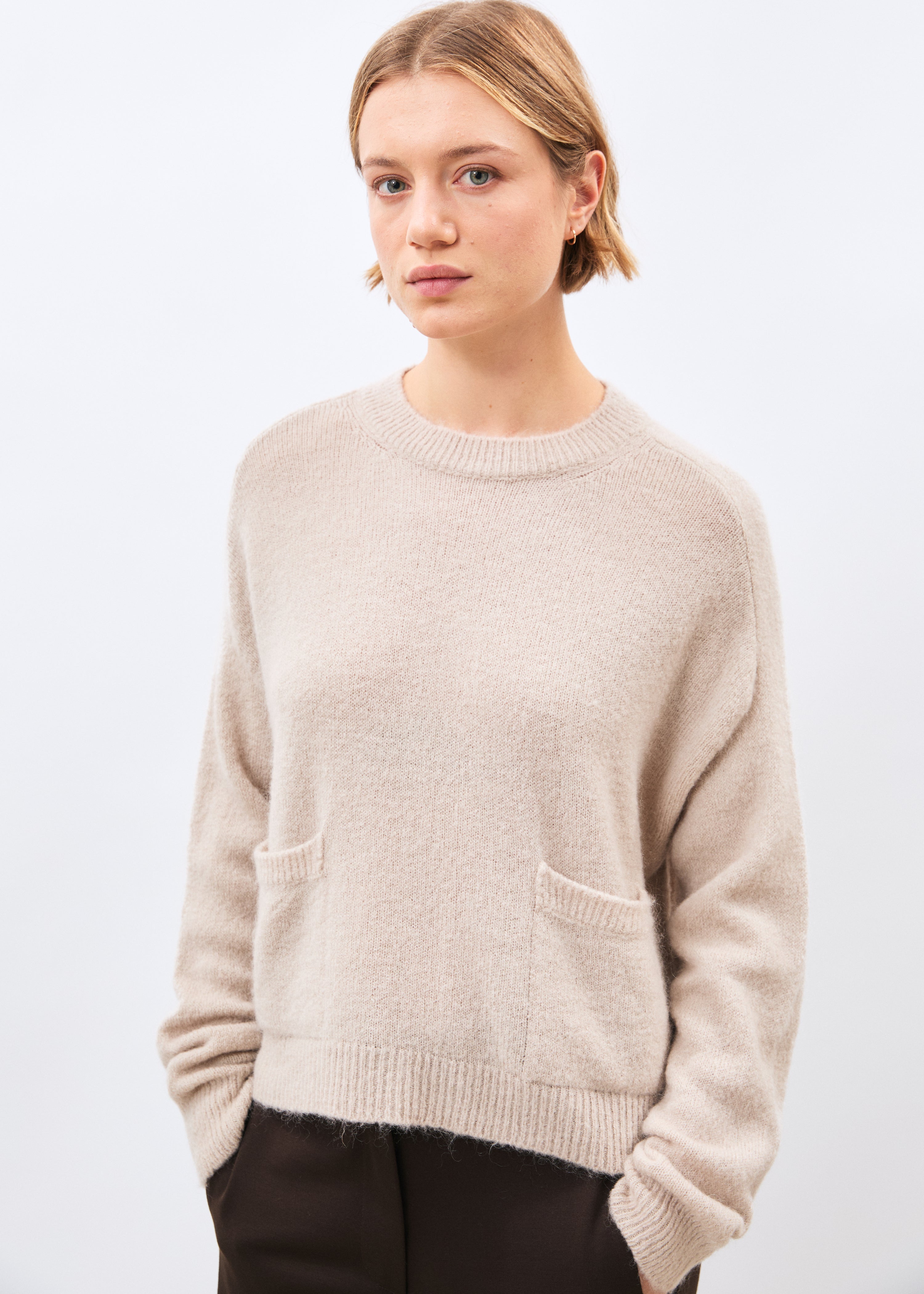 Pull manches longues col rond, HUMILITY