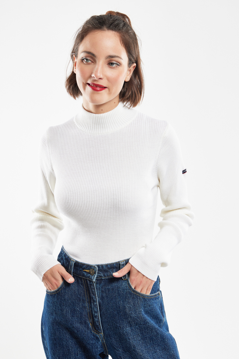 Pull en laine mérinos COMBOURG, ARMOR-LUX