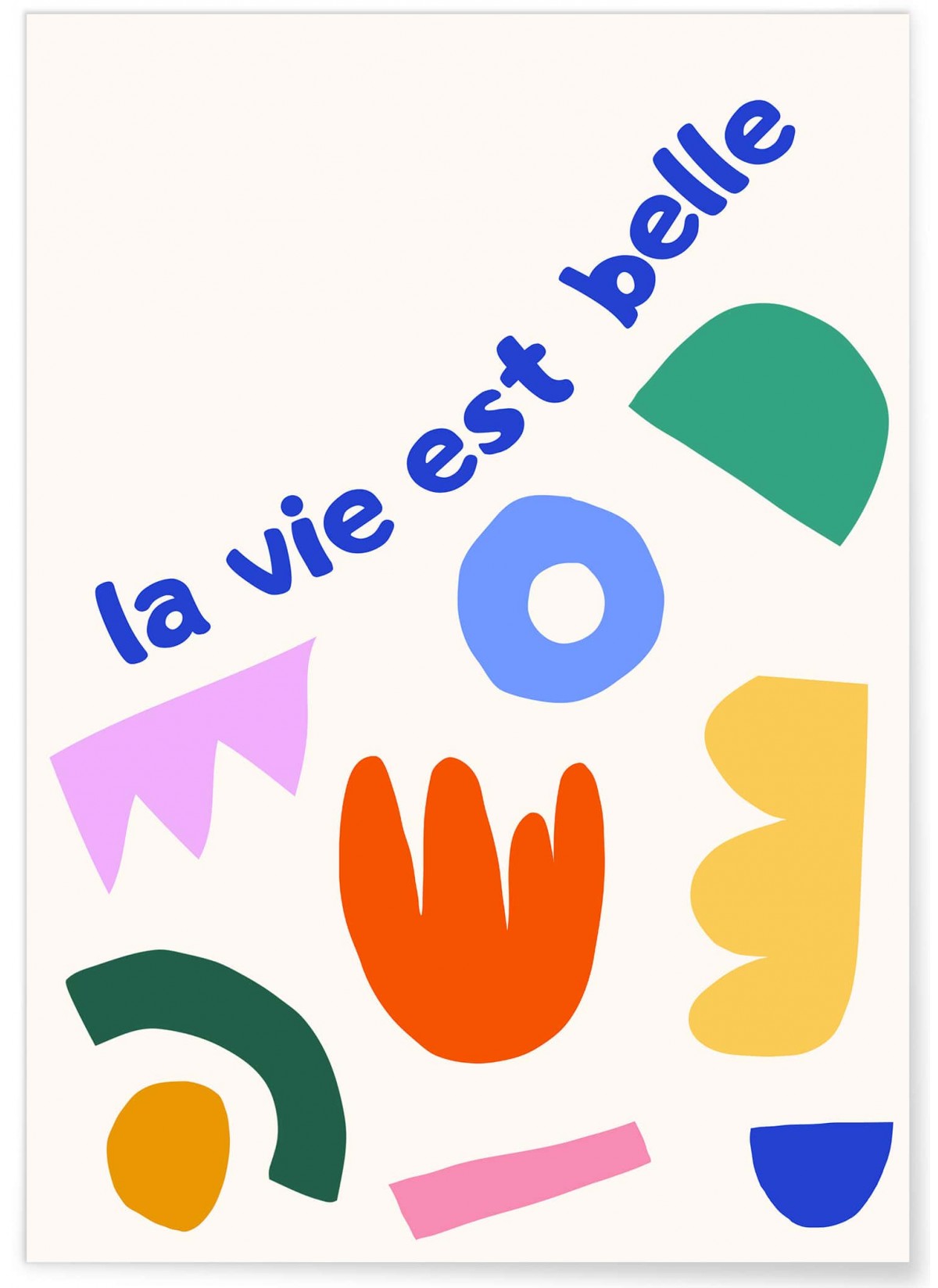 Affiche La vie est belle, L'AFFICHERIE
