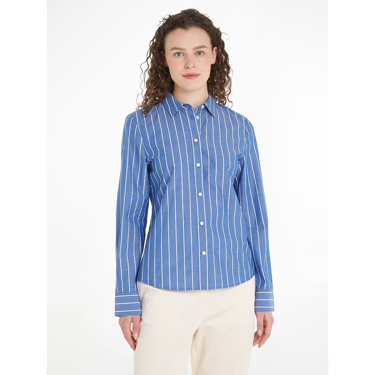 Striped Cotton Shirt in a Regular Fit