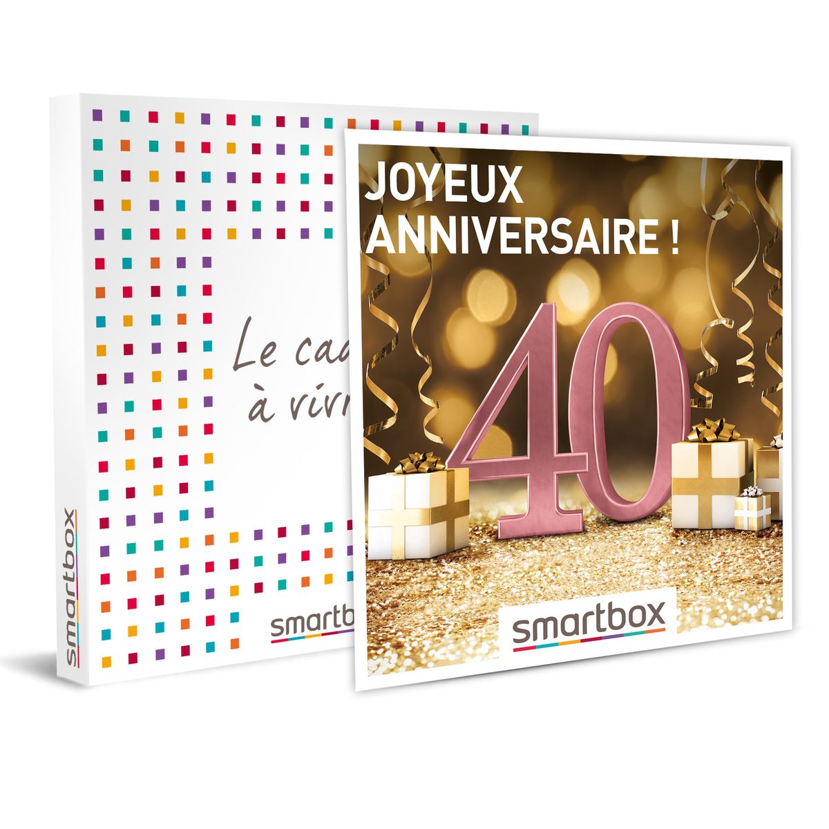 Joyeux Anniversaire Pour Femme 40 Ans Coffret Cadeau Multi Themes Smartbox La Redoute